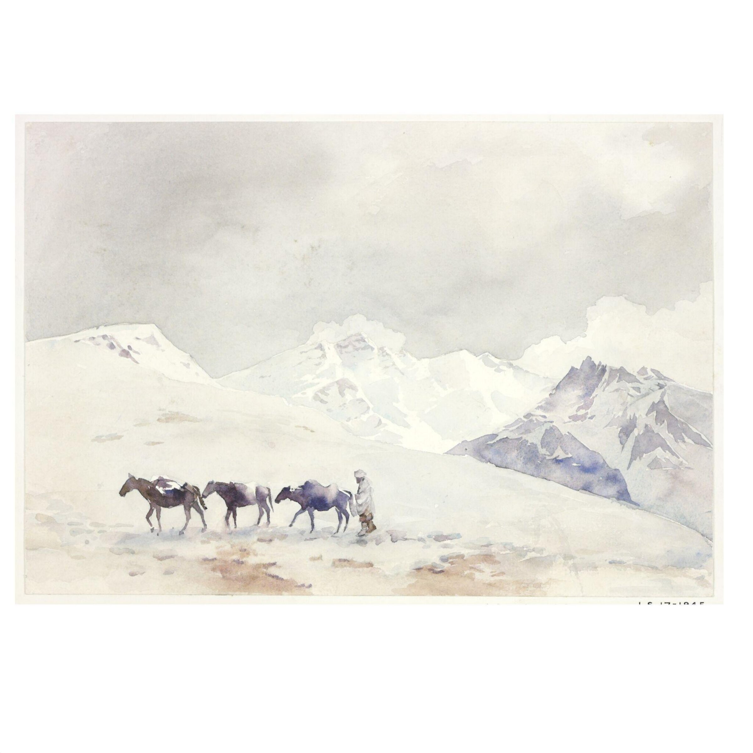 Kamri Pass, Kashmir, Helen R. Pirie