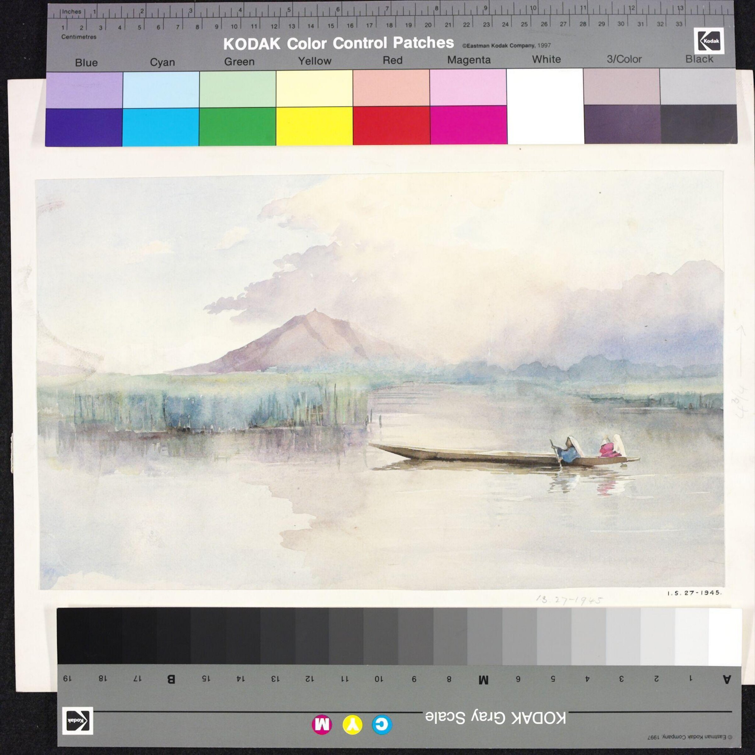 Dal lake, Kashmir, Helen R. Pirie