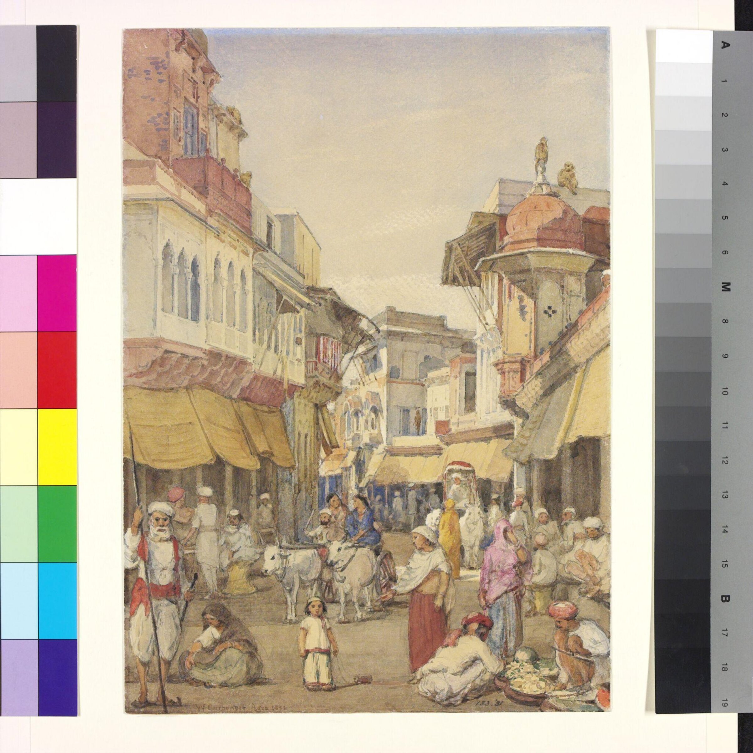 Painting, William Carpenter, 1852