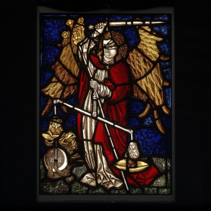 St Michael weighing a soul top image