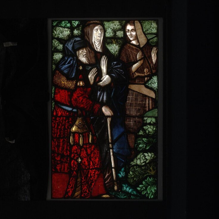 Saint John the Baptist takes leave of his parents top image