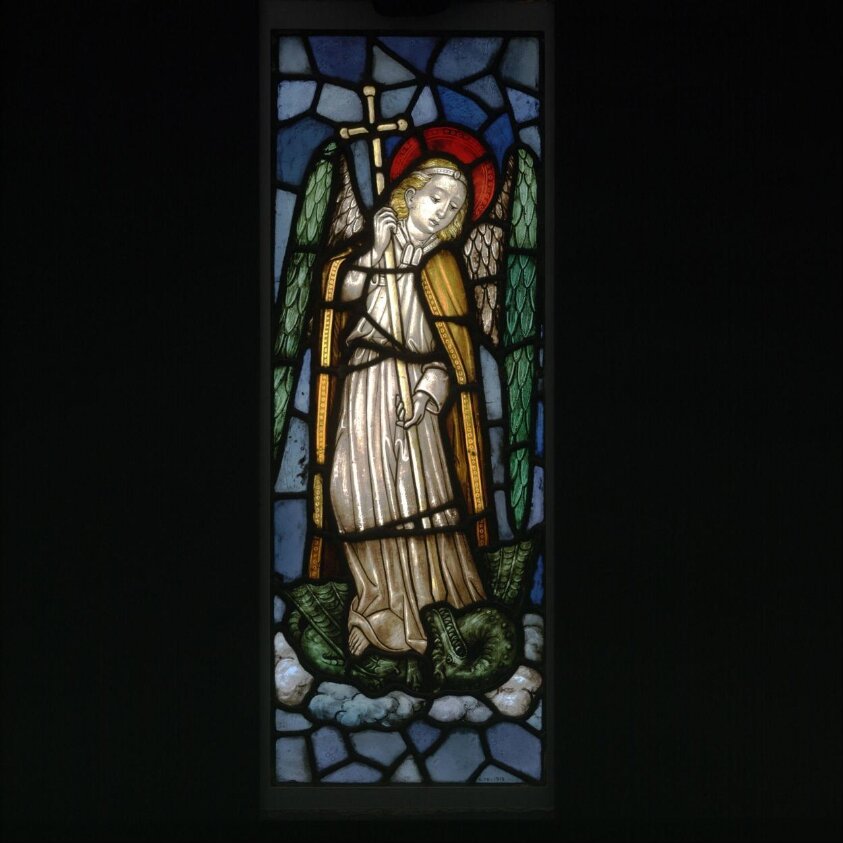 St Michael slaying the dragon