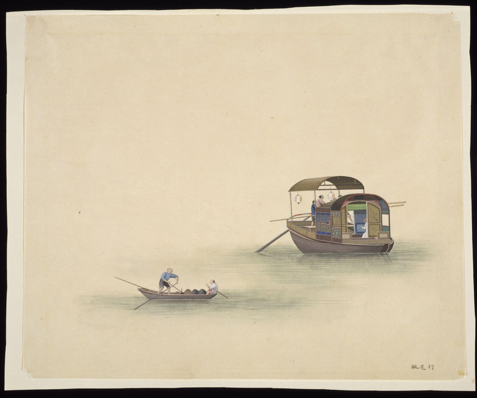 Tail Boat, 1800-1820