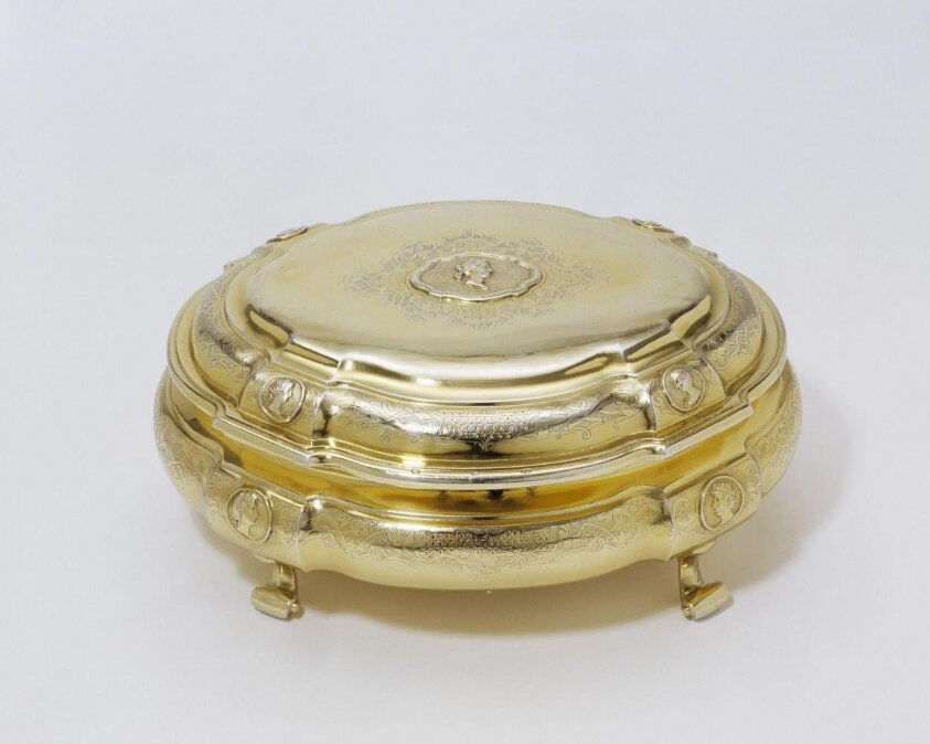 Casket (ca. 1732-1733) by Vincent Mentzel