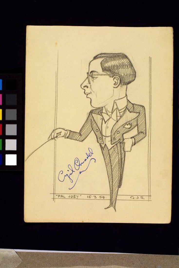 Cyril Ornadel conducting a performance of Pal Joey top image