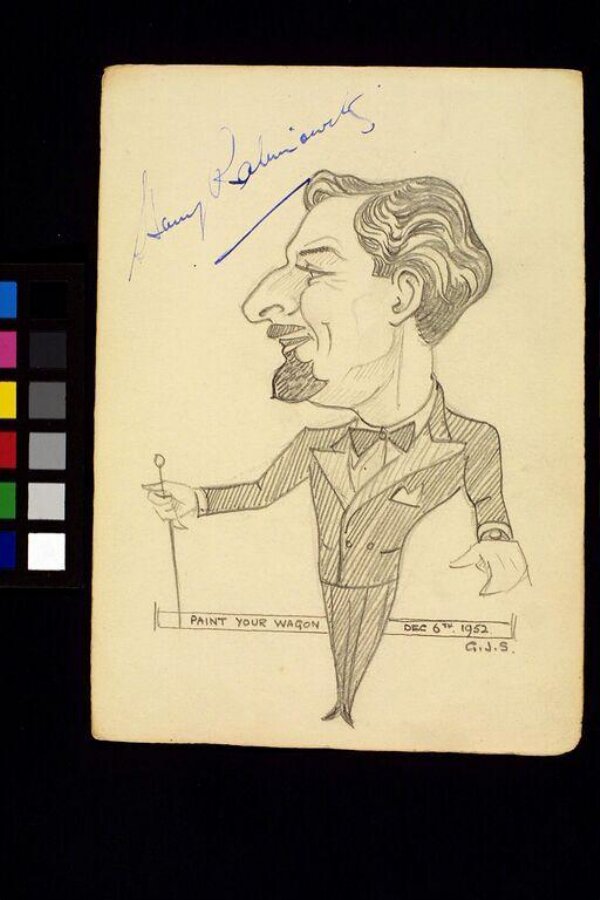 Harry Rabinowitz, conducting Paint Your Wagon | Sommerlad, Gilbert | V ...