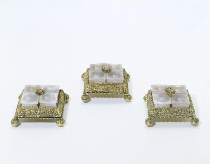 Condiment Dish Set Unknown V&A Explore The Collections