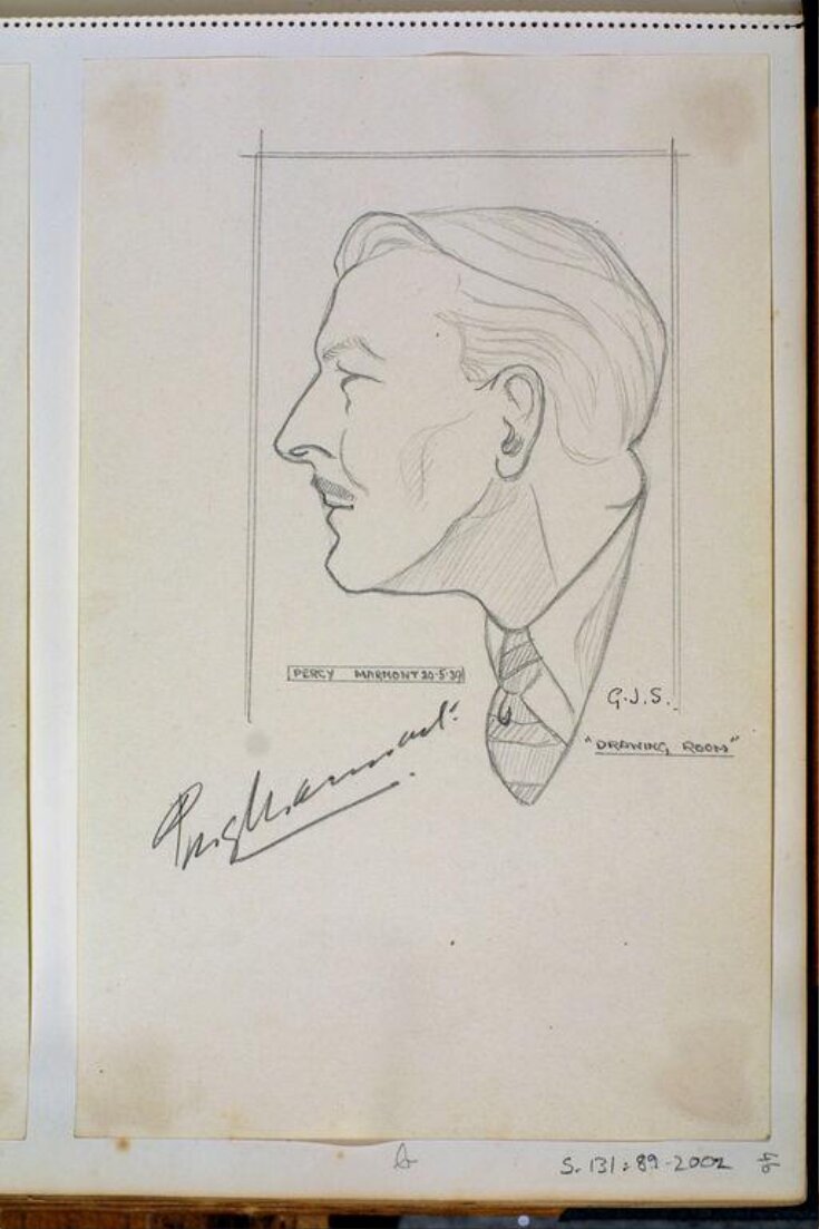 Percy Marmont as Julian Philips in Drawing Room top image