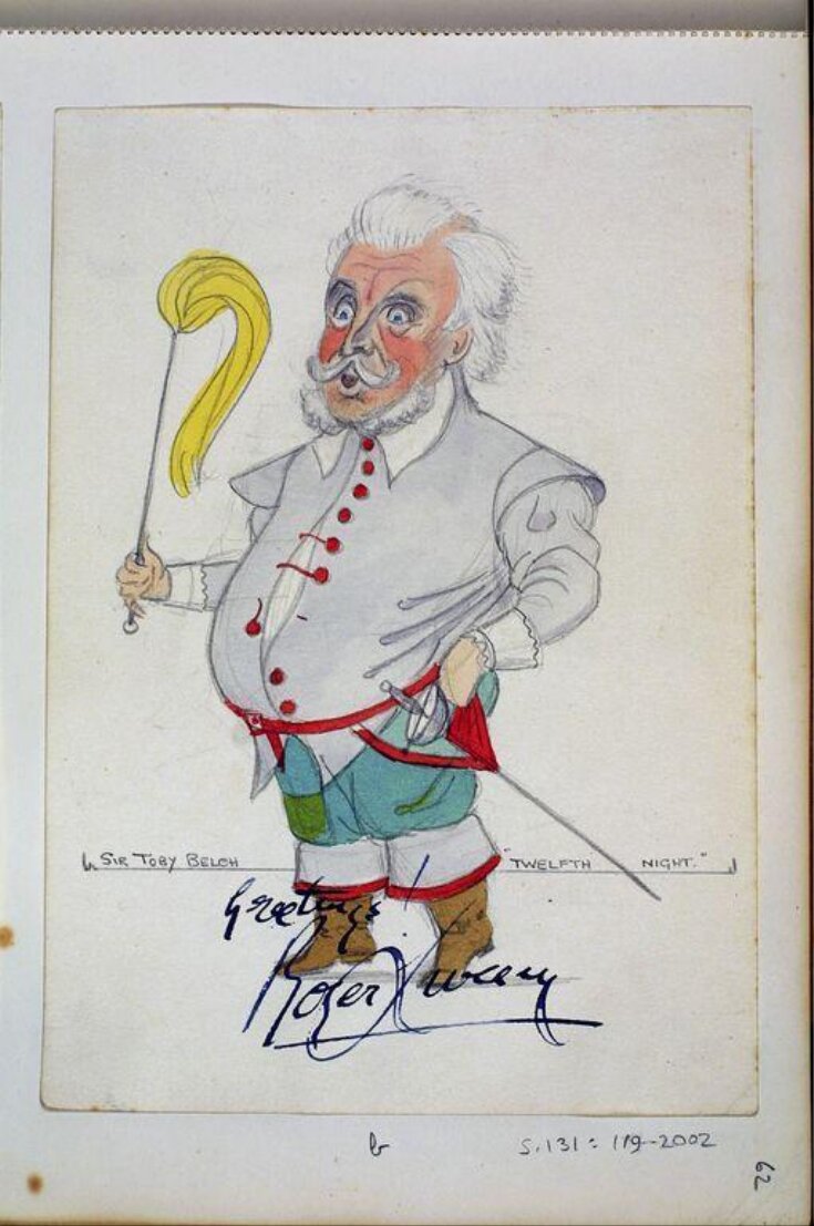 Roger Livesey as Sir Toby Belch in Twelfth Night top image