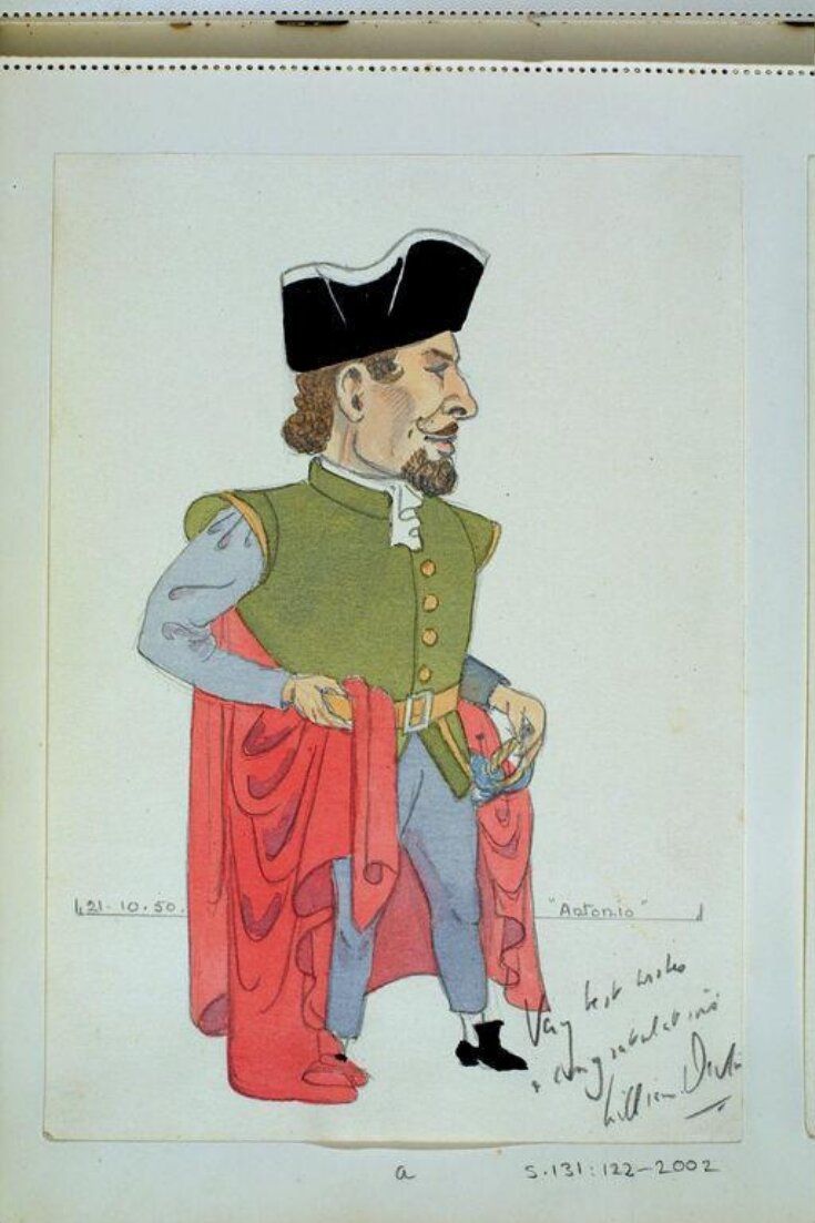 William Devlin as Antonio in Twelfth Night top image