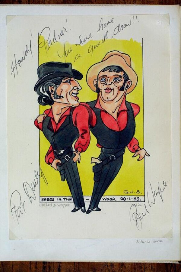 Dailey and Wayne (Pat Dailey and Bill Wayne) in Babes in the Wood ...