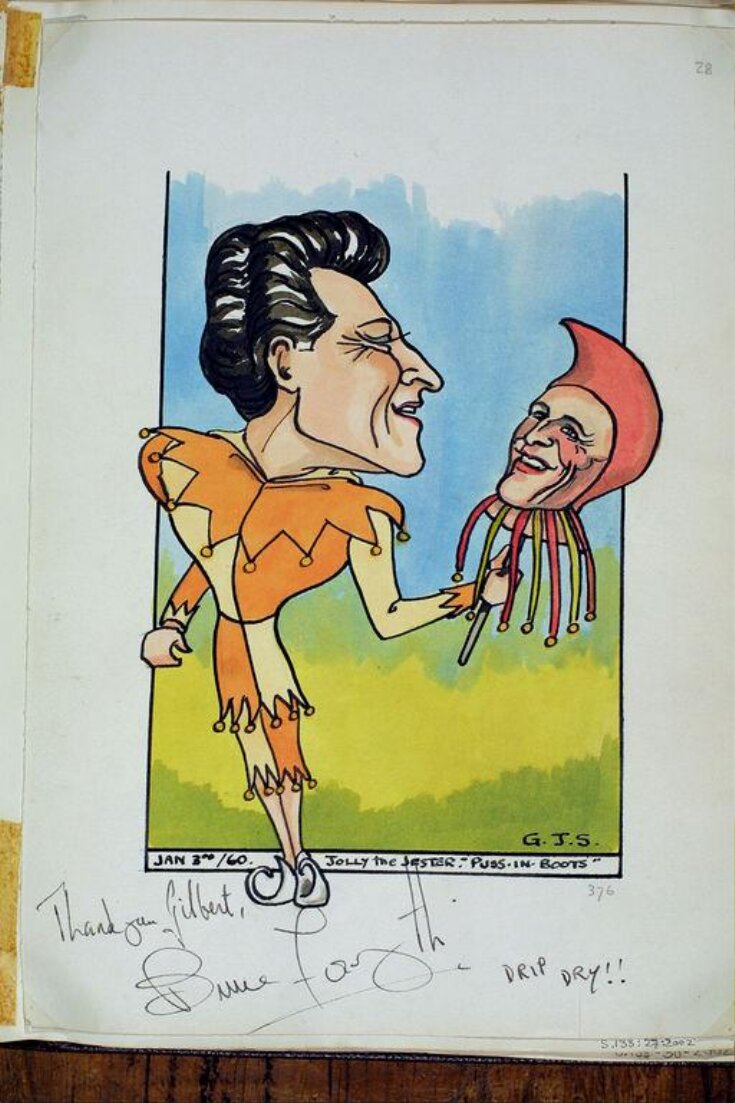 Bruce Forsyth as Jolly the Jester in Puss in Boots top image