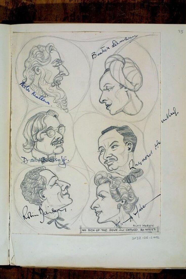 Miles Malleson, Beatrice Lehmann, Raymond Huntley, Alvis Maben, Robin Bailey and David Kossoff in No Sign of the Dove top image