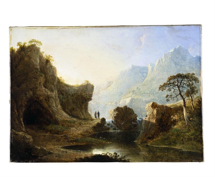 Mountain Landscape with Rocks top image