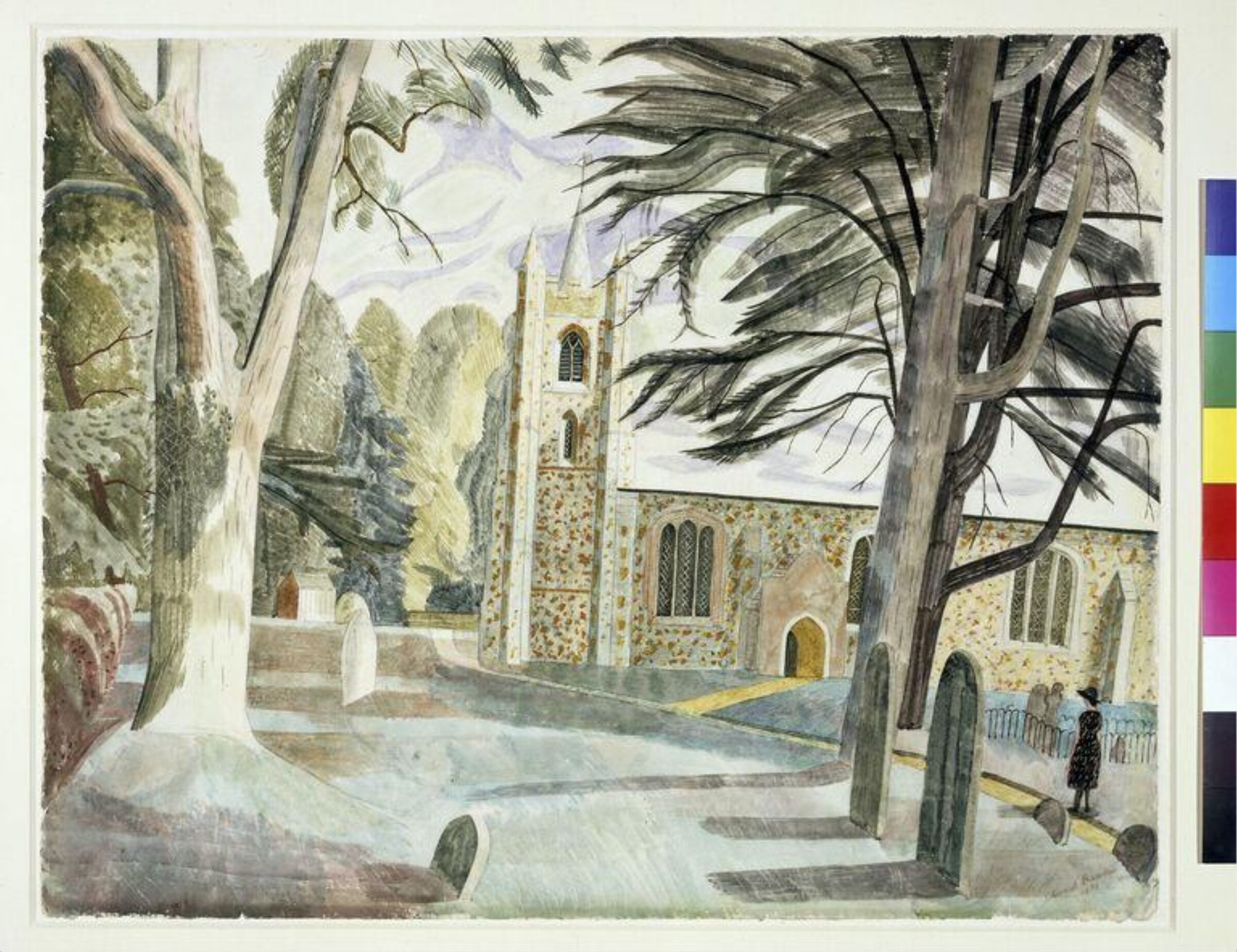 'Christ! I have been many times to church!', Edward Bawden, 1933