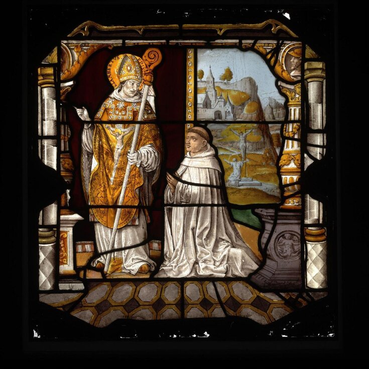 Premonstratensian canon, Jacobus Scheuen, with St Lambert top image