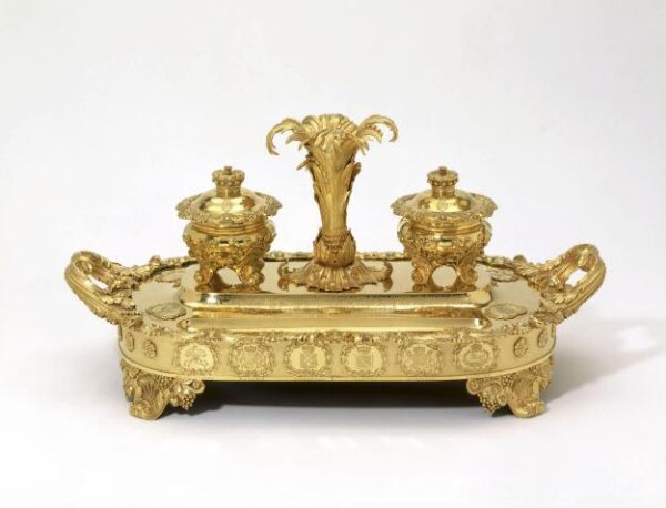 The Castlereagh Inkstand | Rundell, Philip | Storr, Paul | V&A Explore ...