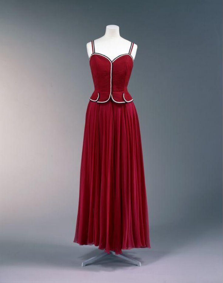 Evening Dress | Coco Chanel | V&A Explore The Collections