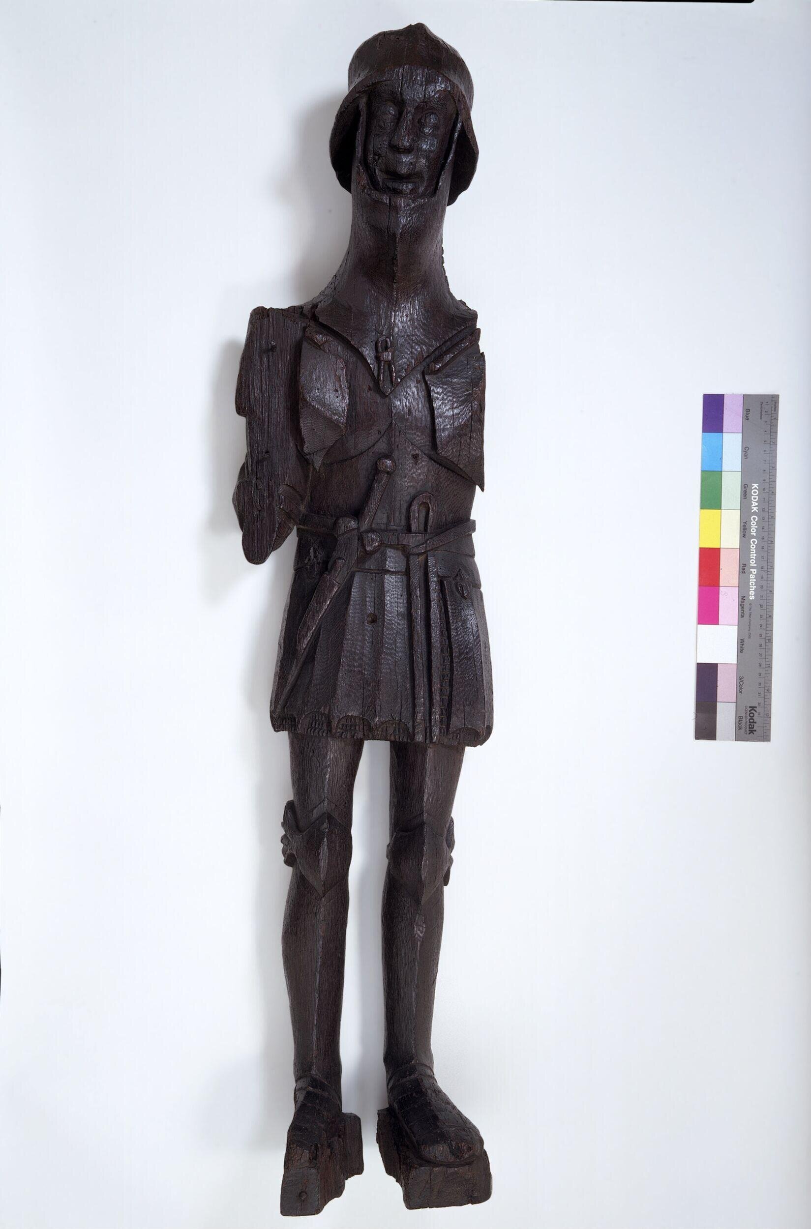 Knight or soldier in armour
