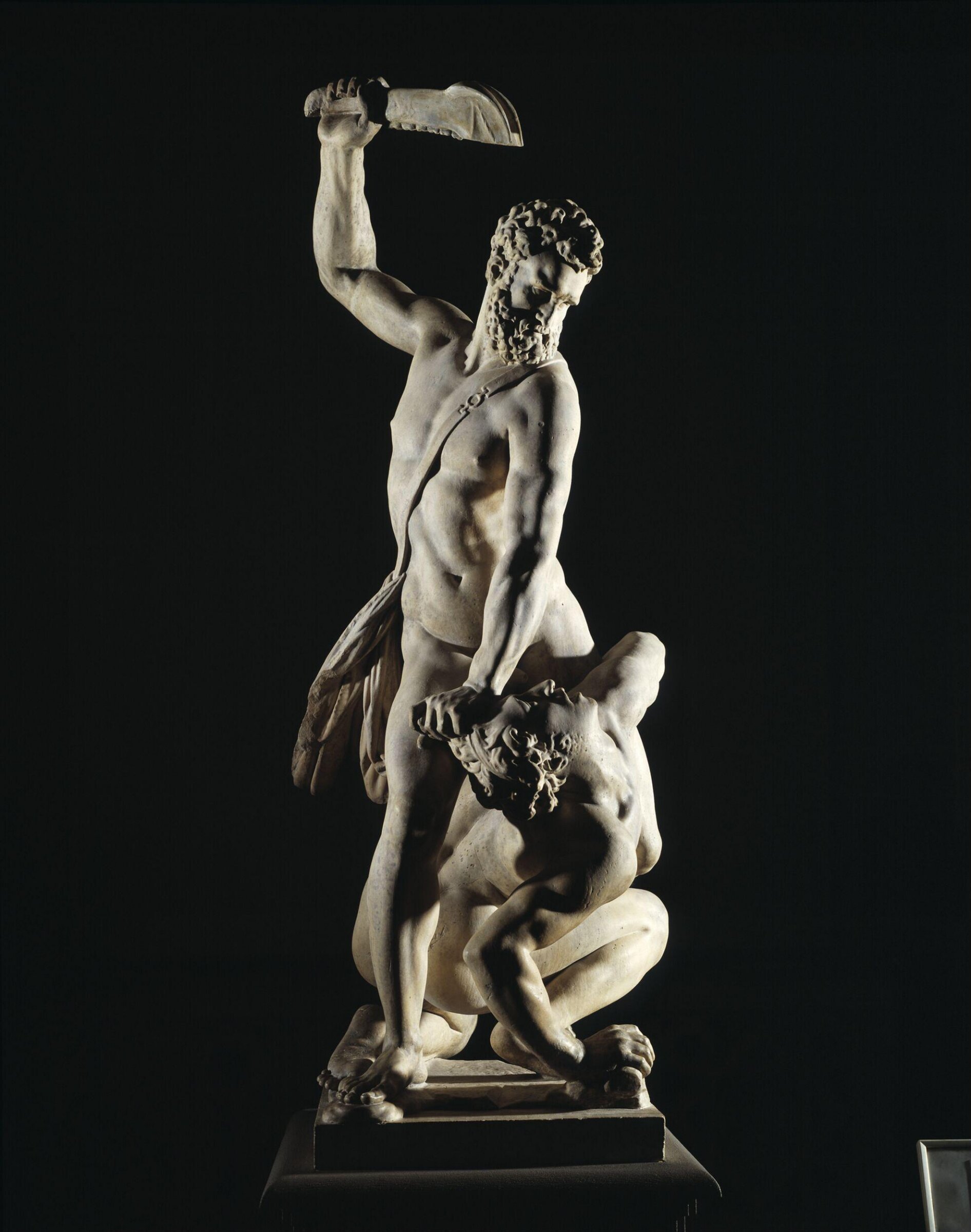 Samson Slaying a Philistine, Giovanni Bologna, 1560-1562