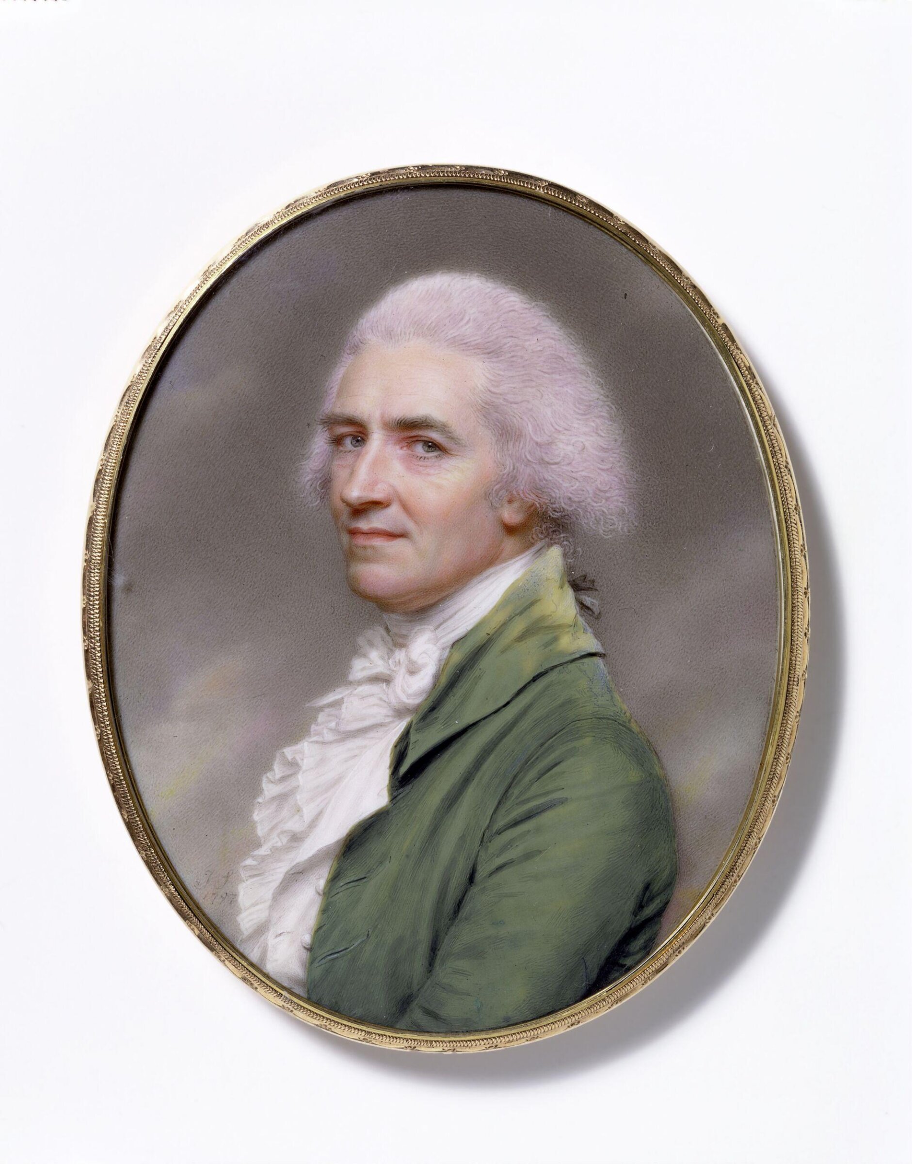 Miniature Self-portrait of John Smart, John Smart, 1797