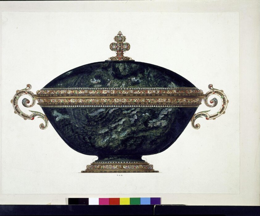 Original designs for modern goldsmith's work, chiefly in the style of the Renaissance