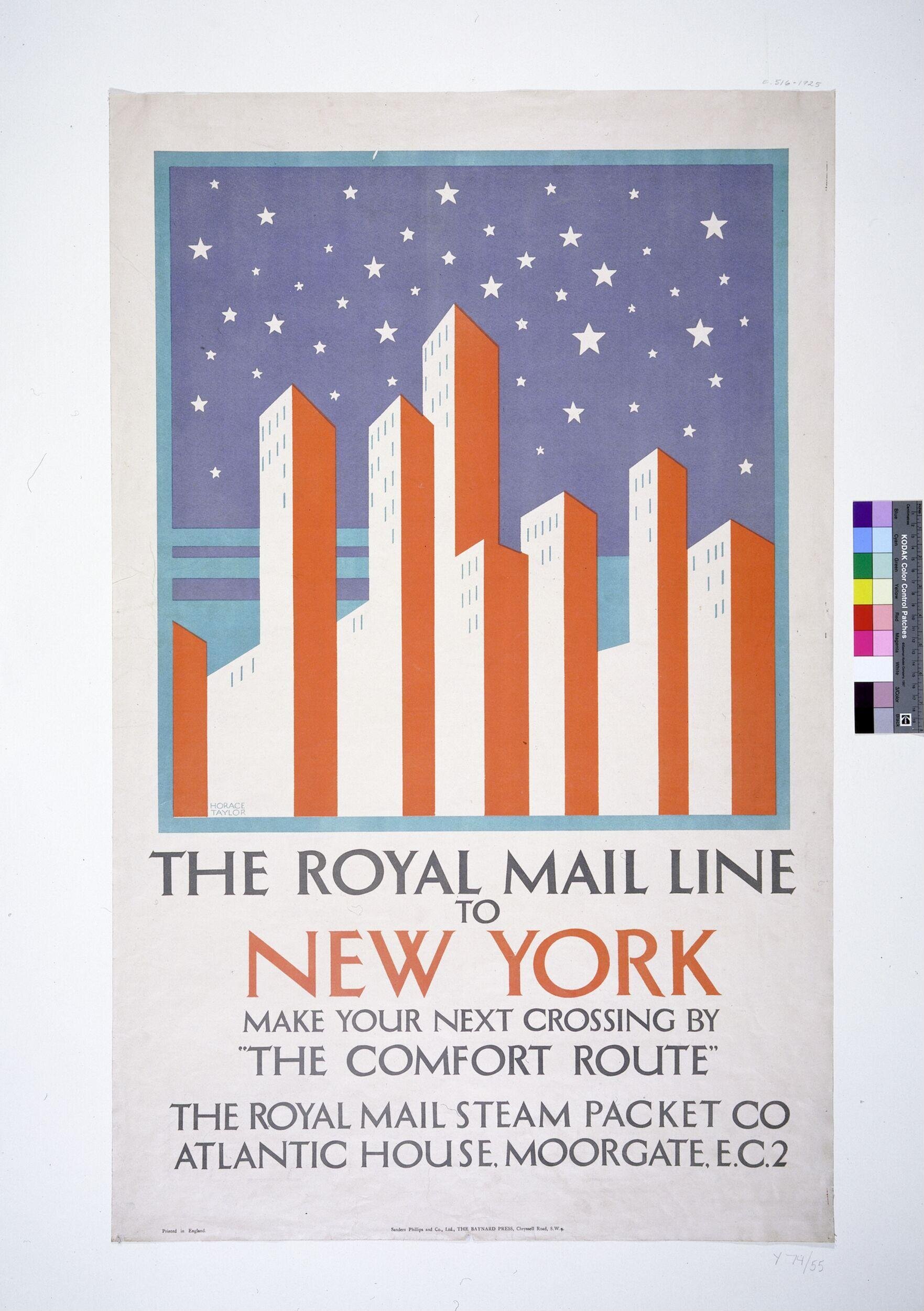 The Royal Mail Line to New York