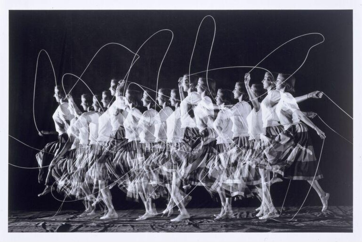 Harold Edgerton, Moving skip rope