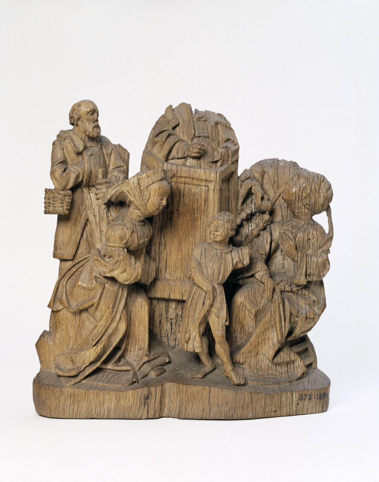 Scene of preaching, ca. 1520