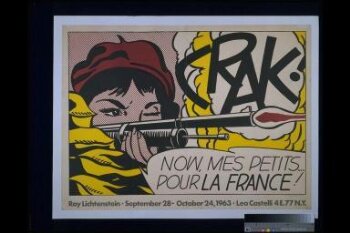 Cartes à Jouer Roy Lichtenstein - Piatnik 1640 - Style Pop Art - 55 Cartes