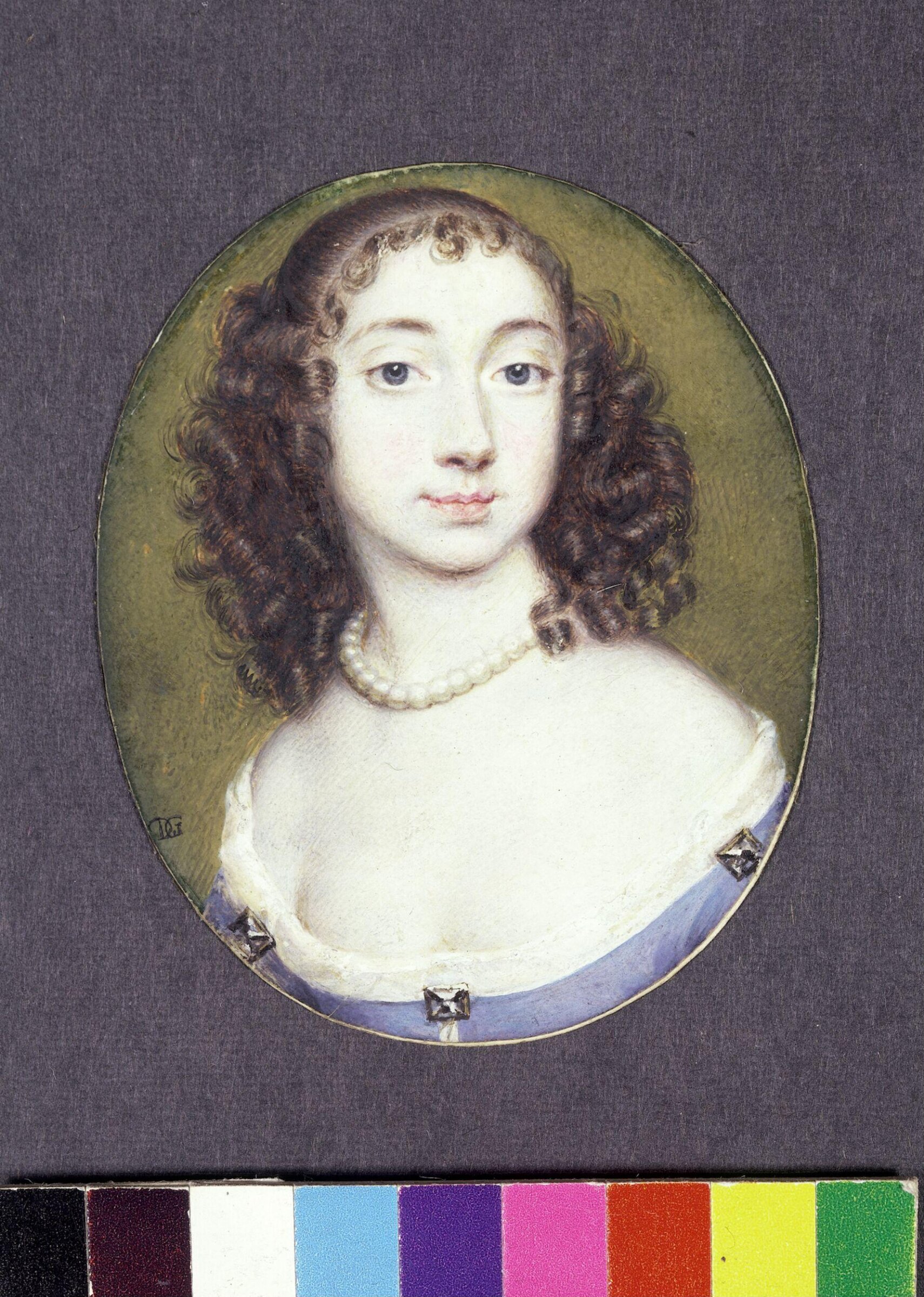 Unknown Woman, perhaps Elizabeth Capell, Countess of Carnarvon, Richard Gibson, 1653-1657