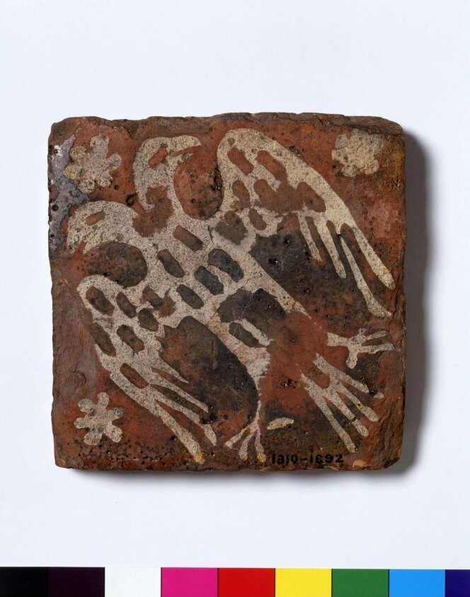 Floor tile (ca. 1270-1300) by Swiss School
