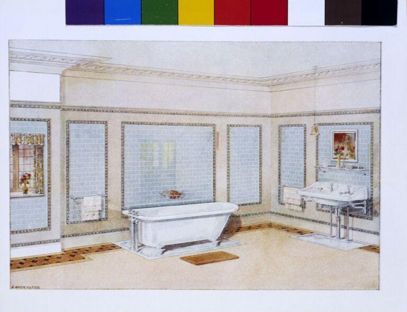Unknown, No.19 in 'The Decorative Use of Wallpaper'