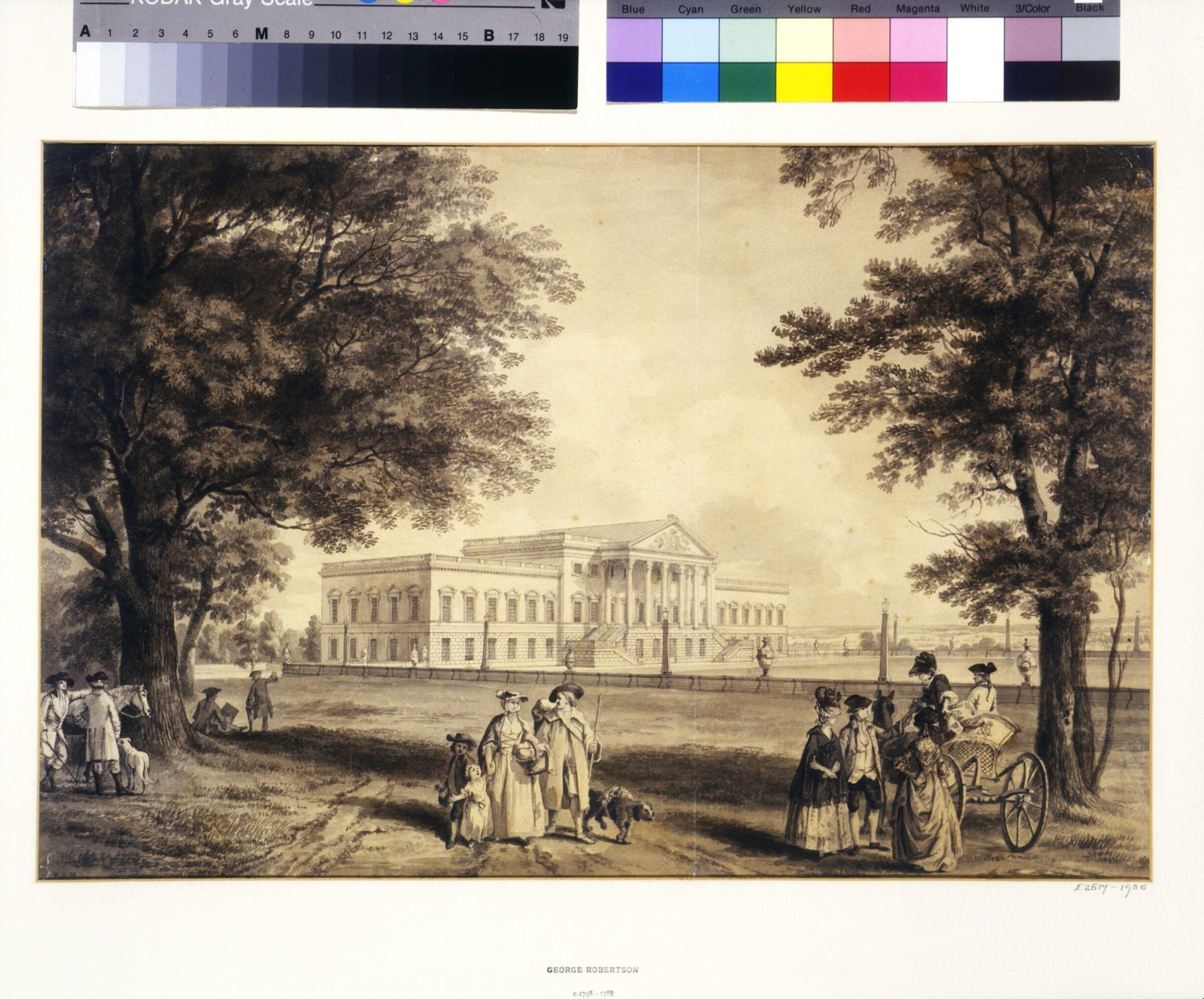 Wanstead House, George Robertson, late 1770s