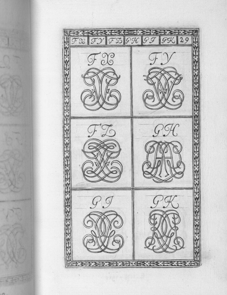 A New Book of Cyphers | Sanders | Bickerton, T. | Benjamin Rhodes | V&A ...