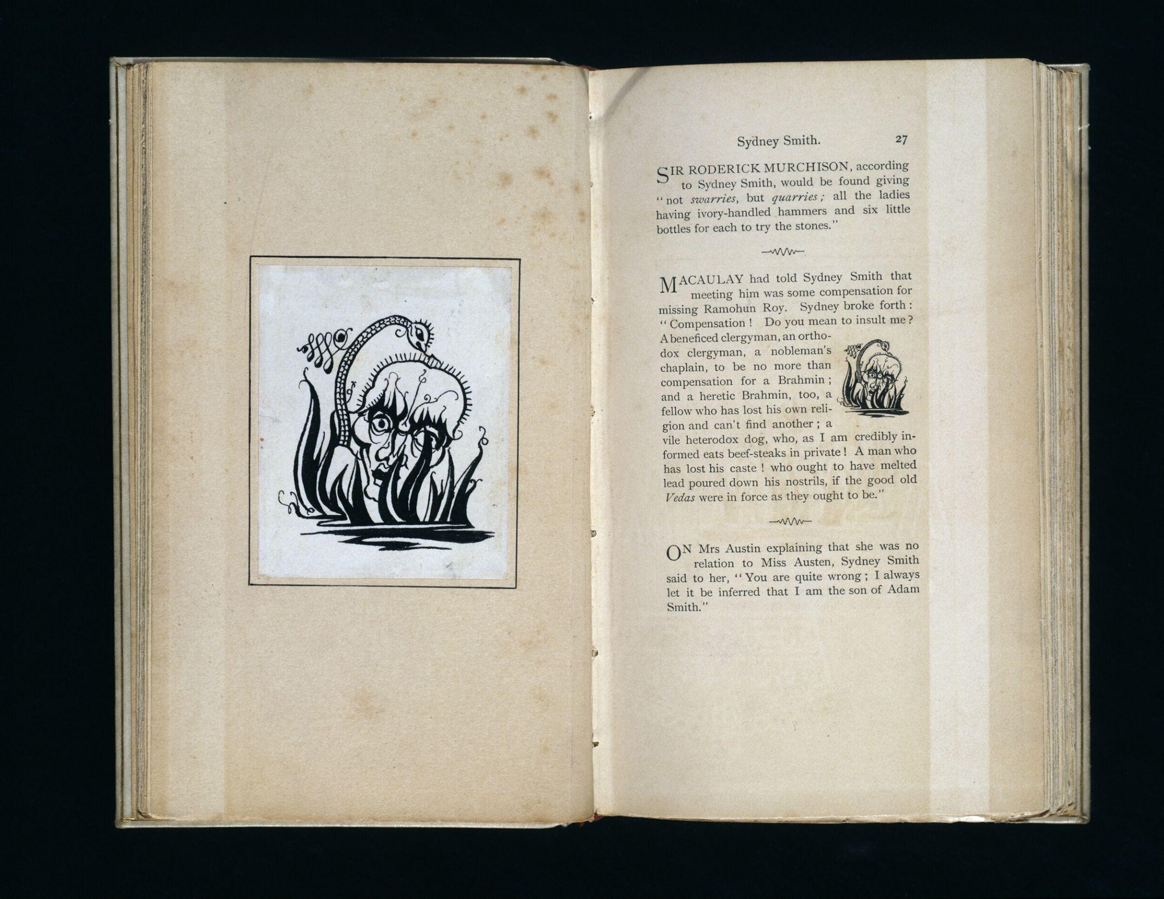 <i>Bon-Mots</i> Vignette, Aubrey Vincent Beardsley, 1893