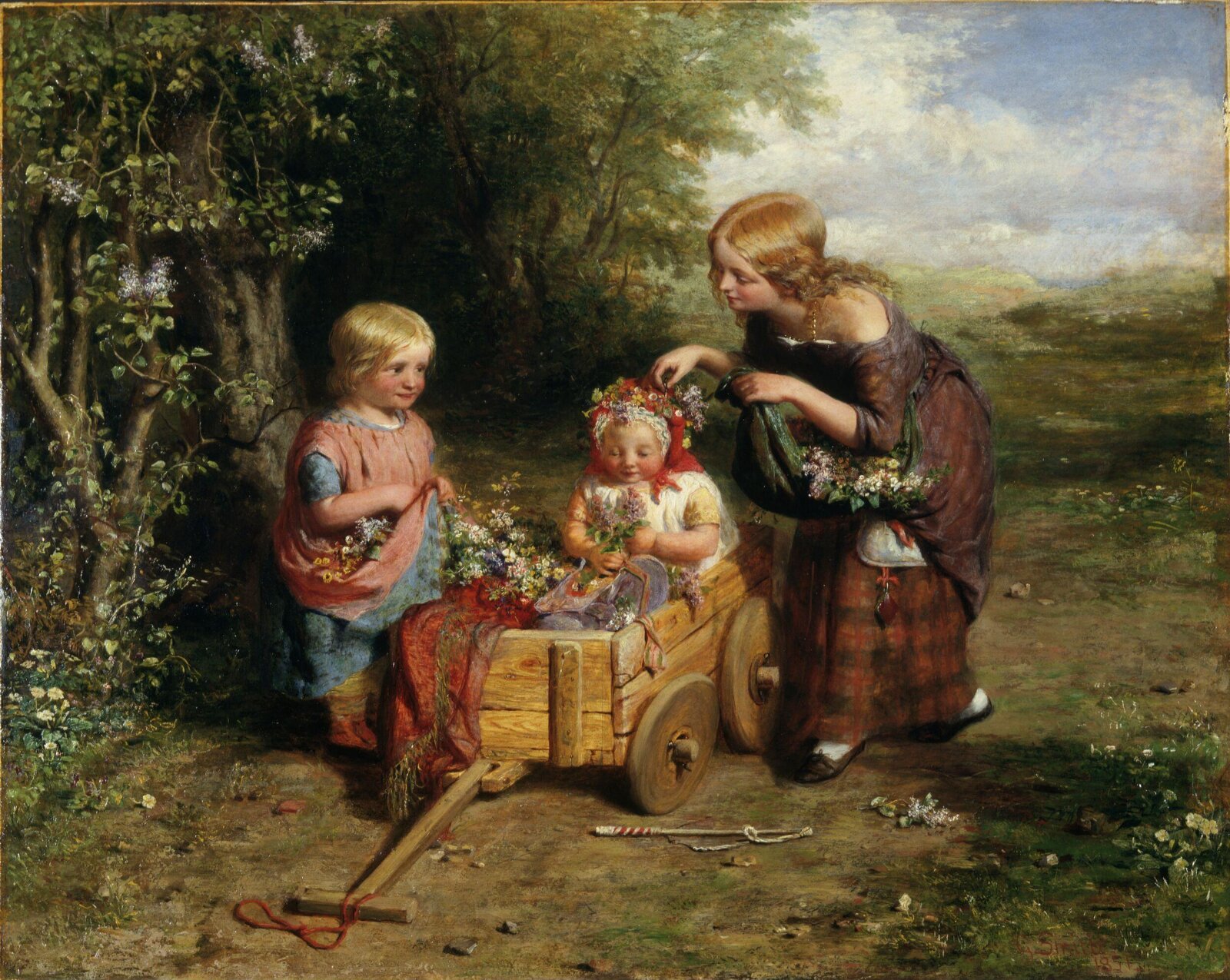 Spring Flowers, George Smith, 1851