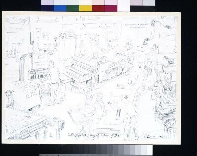 Lithography Studio, Royal College of Art
