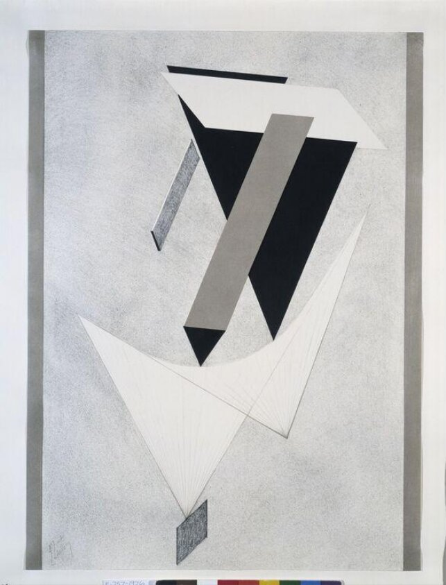 Proun III (1923) by Kurt Schwitters and El Lissitzky