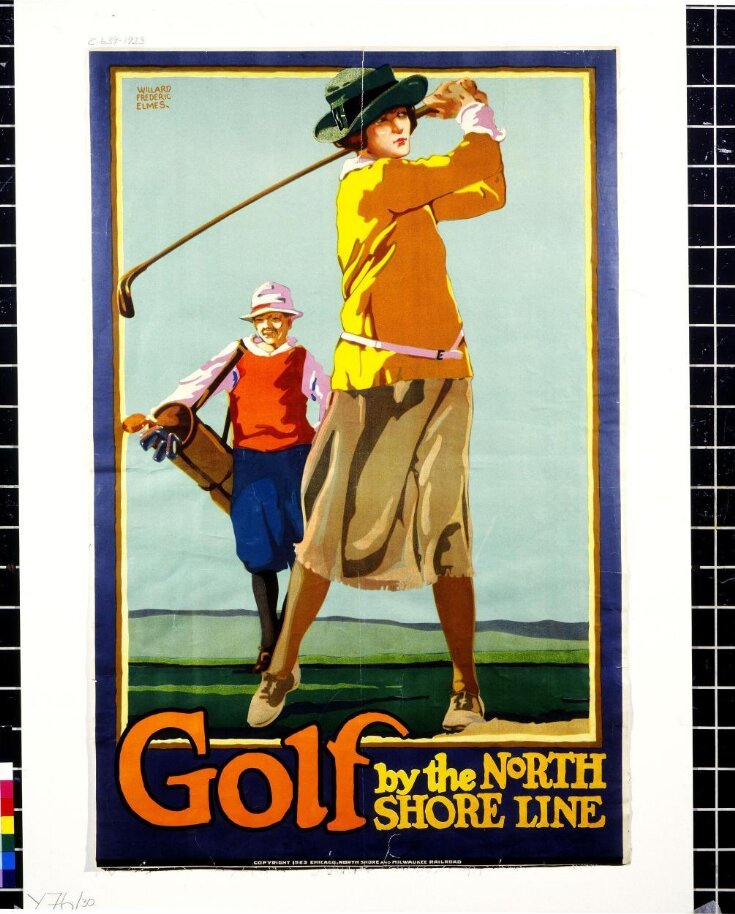 Golf by the North Shore Line | Elmes, Willard Frederic | V&A Explore ...