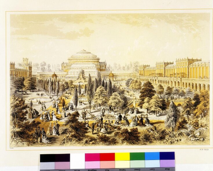 View of the Royal Albert Hall from the gardens of the Horticultural Society top image