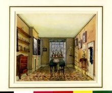 My room in 18 Stamford Street Blackfriars about AD 1829. thumbnail 1