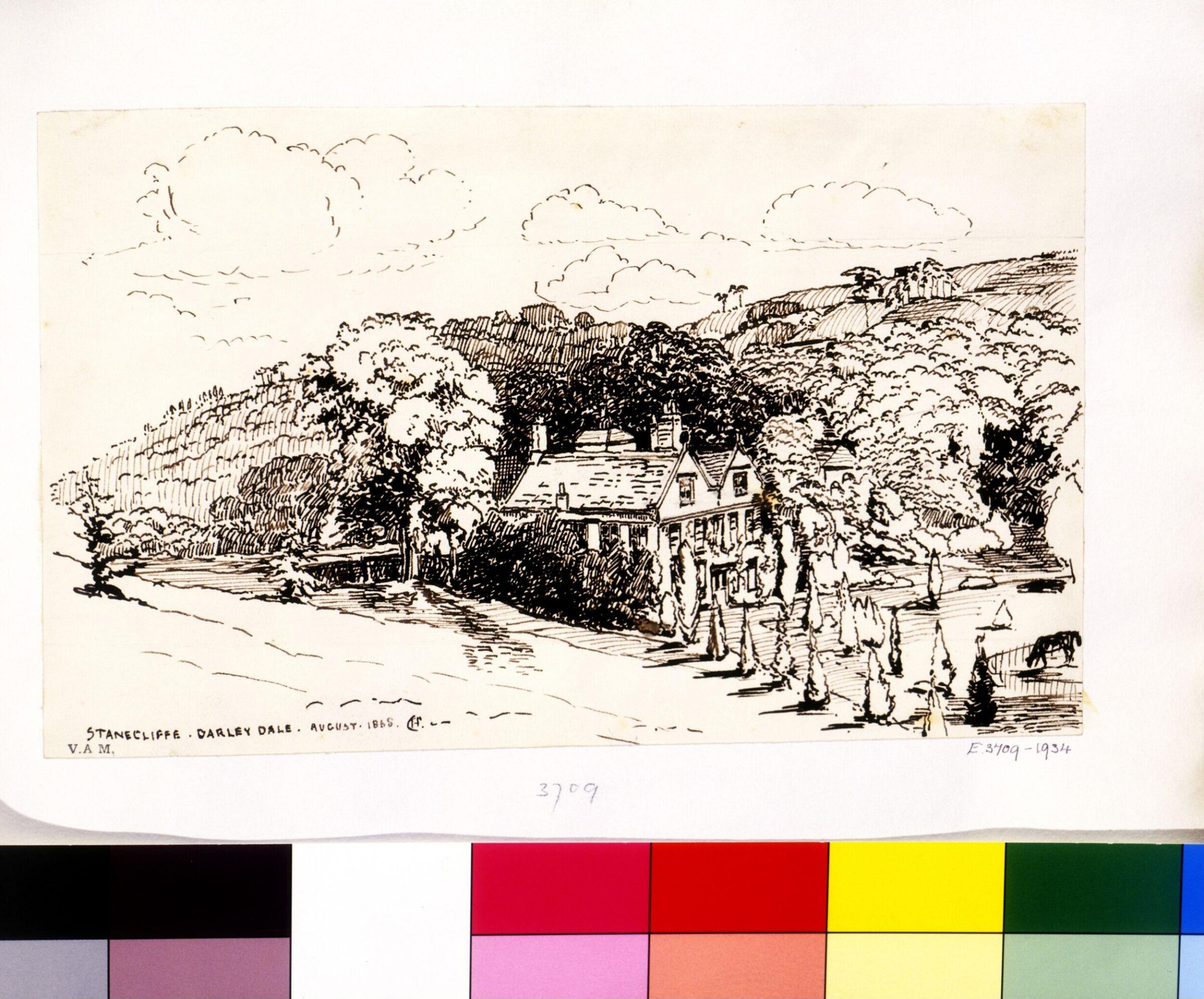 Stanecliffe, Darley Dale, Henry Cole, 08.1868