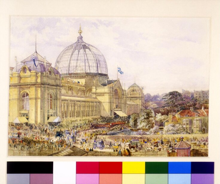 The Official Opening of the 1862 London International Exhibition top image