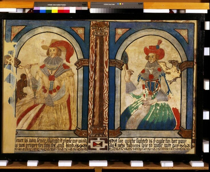 Fragment of a Wall Painting top image