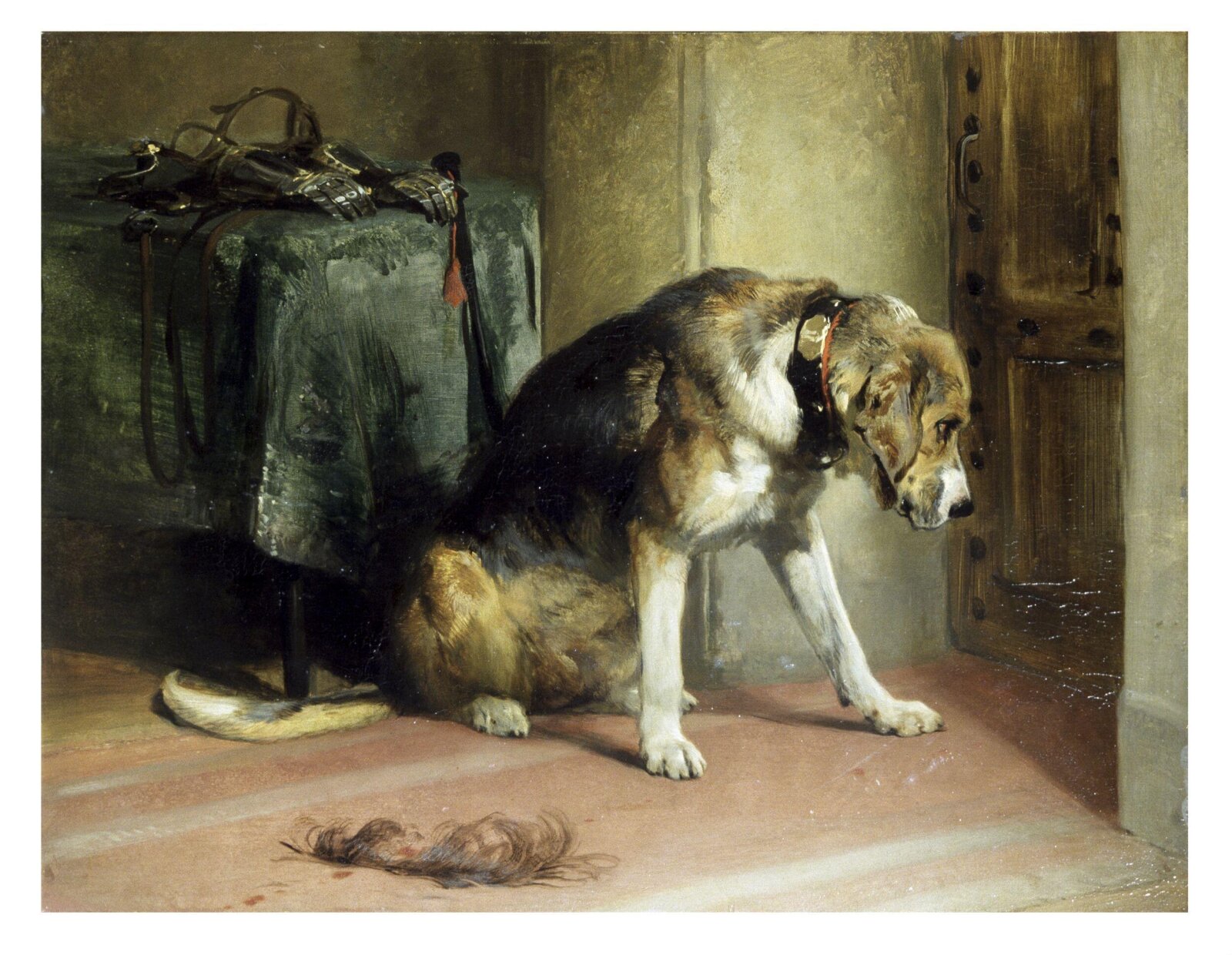 Suspense, Edwin Henry Landseer, ca. 1834