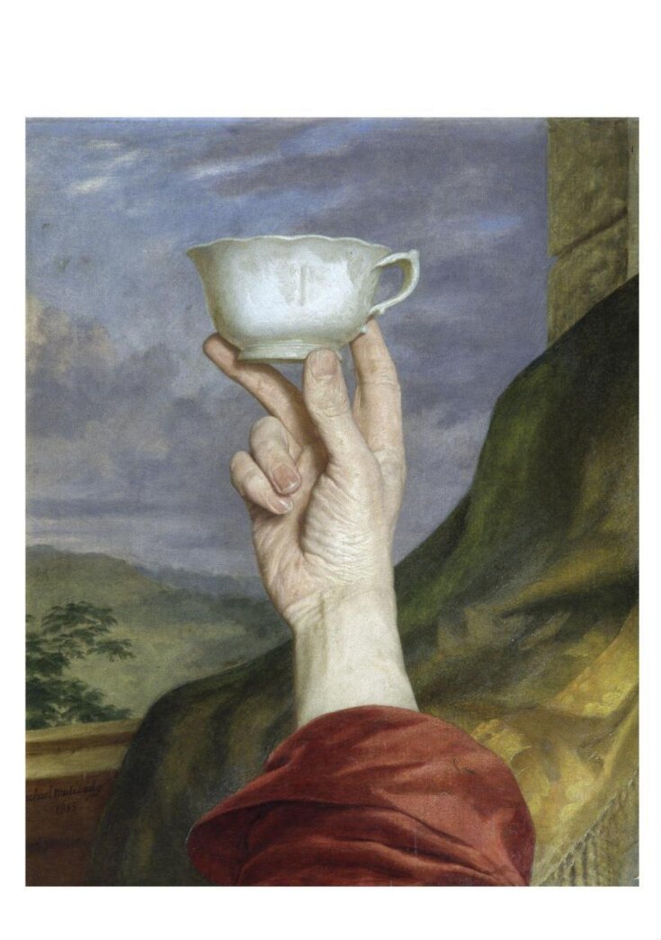 Study of a Hand Holding a Cup top image