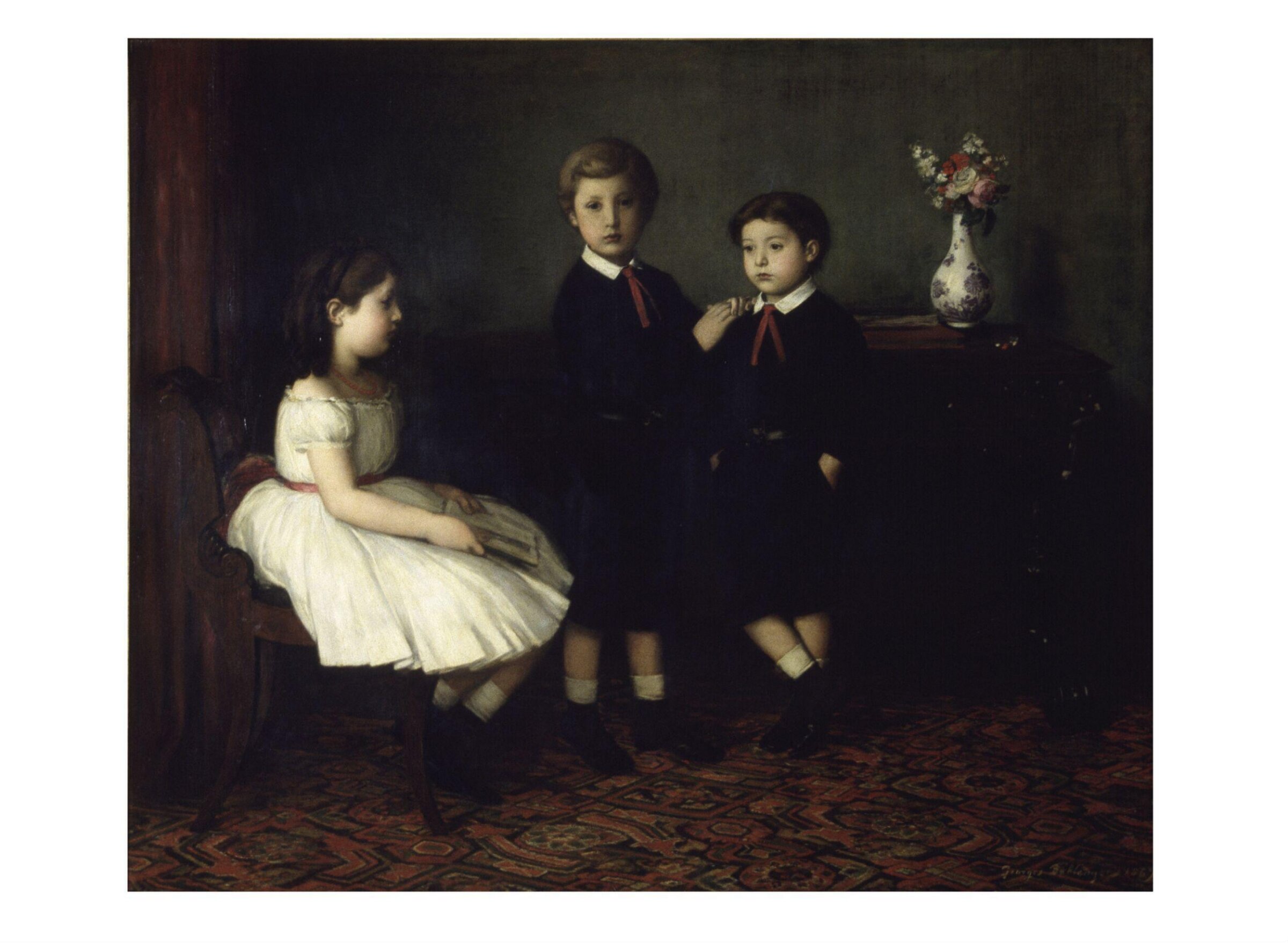 Euterpe, Alec and Cotz Ionides, Georges Bellenger, 1869