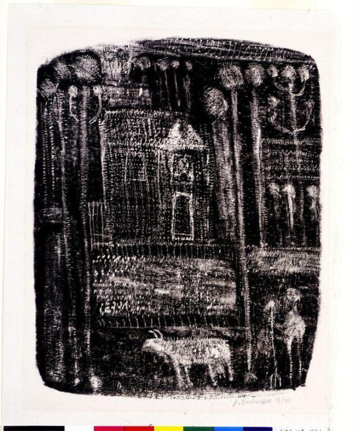 Paysage (1944) by Jean Dubuffet