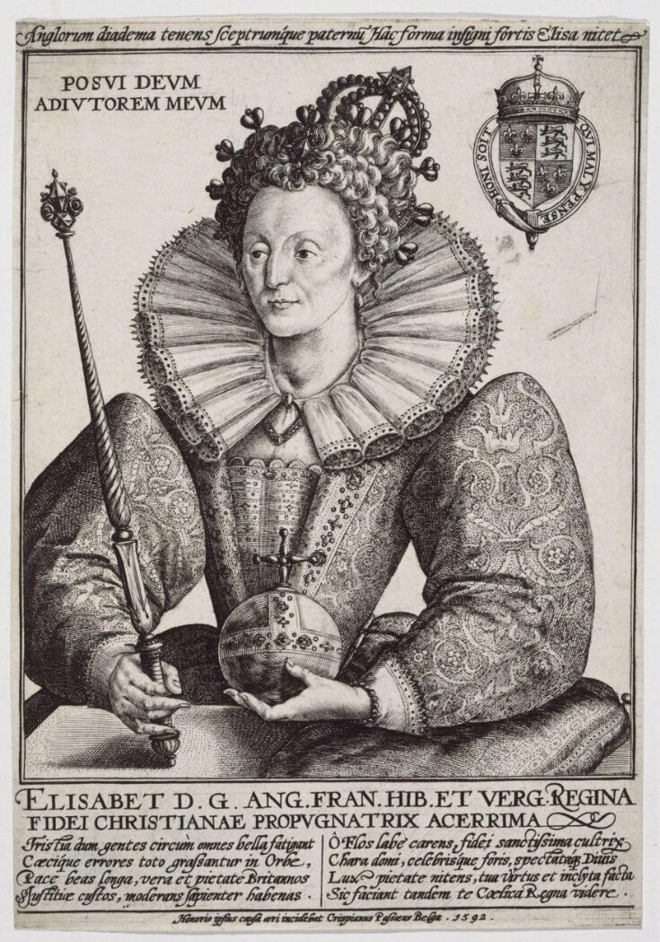 Queen Elizabeth I | Passe, Crispijn de (I) | V&A Explore The